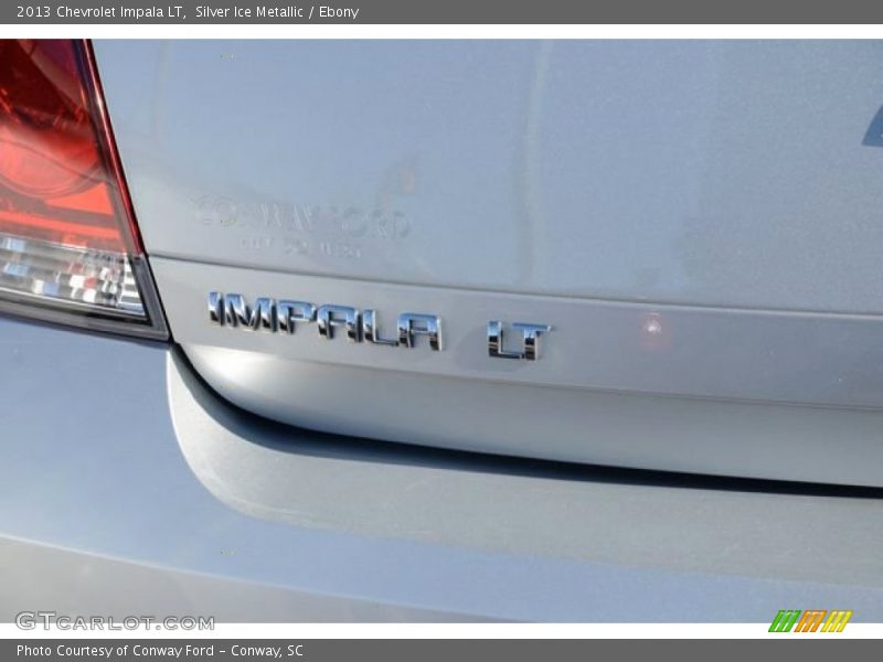 Silver Ice Metallic / Ebony 2013 Chevrolet Impala LT