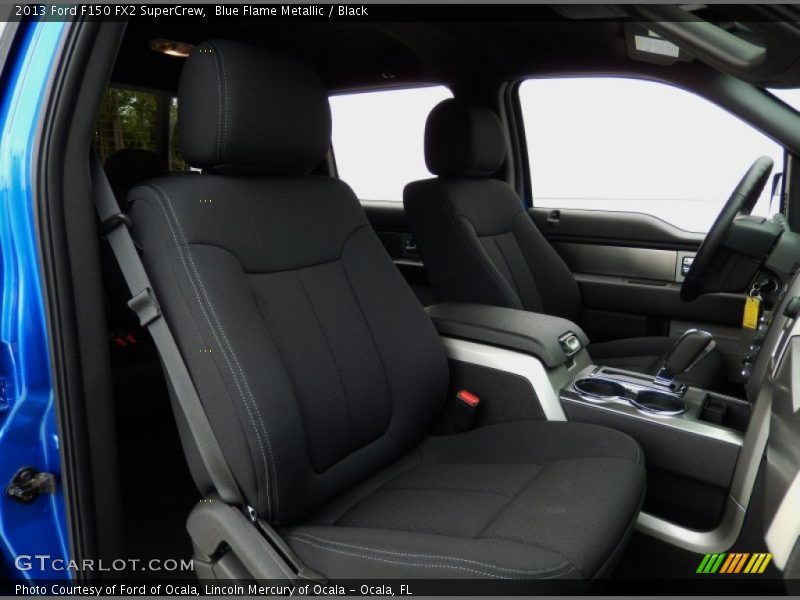Blue Flame Metallic / Black 2013 Ford F150 FX2 SuperCrew