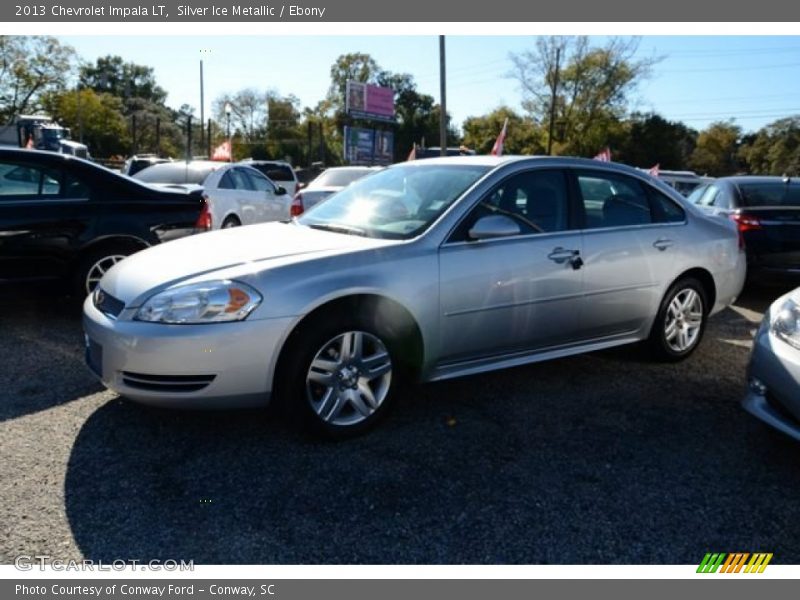 Silver Ice Metallic / Ebony 2013 Chevrolet Impala LT