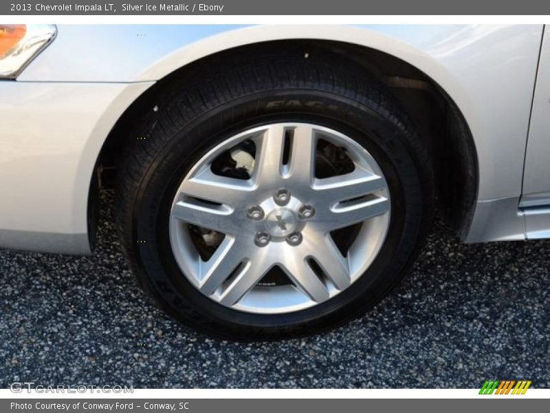Silver Ice Metallic / Ebony 2013 Chevrolet Impala LT