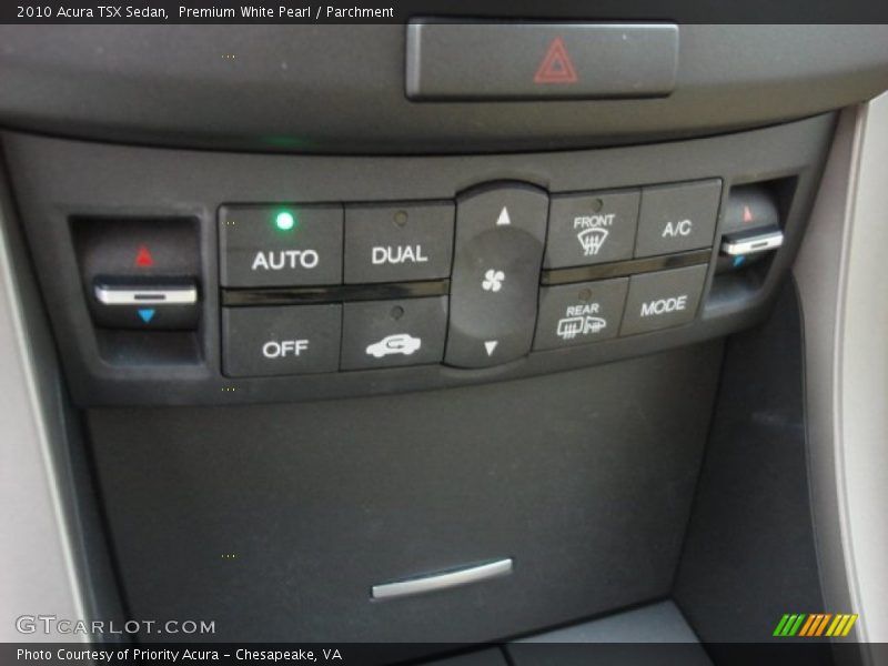 Premium White Pearl / Parchment 2010 Acura TSX Sedan