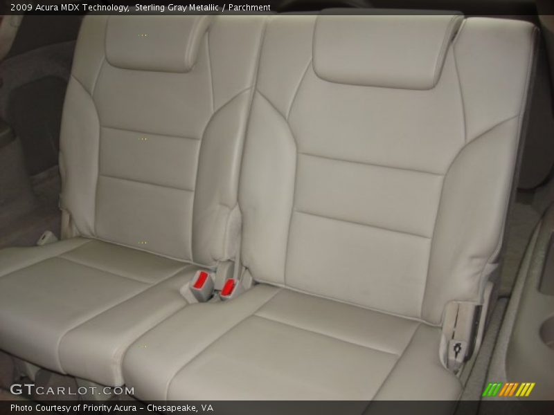 Sterling Gray Metallic / Parchment 2009 Acura MDX Technology