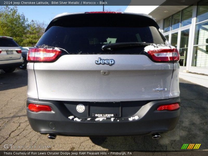 Billet Silver Metallic / Morocco - Black 2014 Jeep Cherokee Latitude