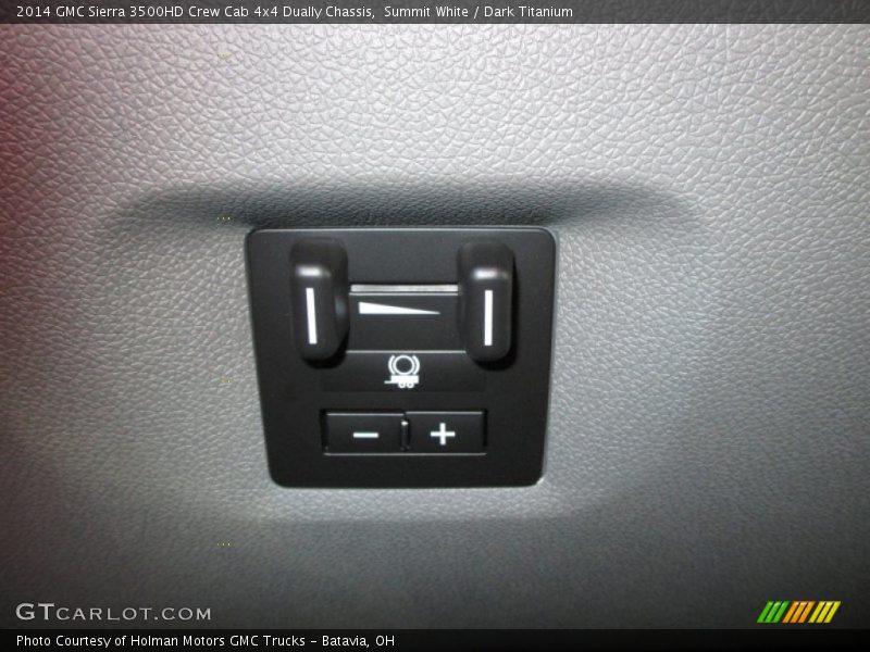 Summit White / Dark Titanium 2014 GMC Sierra 3500HD Crew Cab 4x4 Dually Chassis