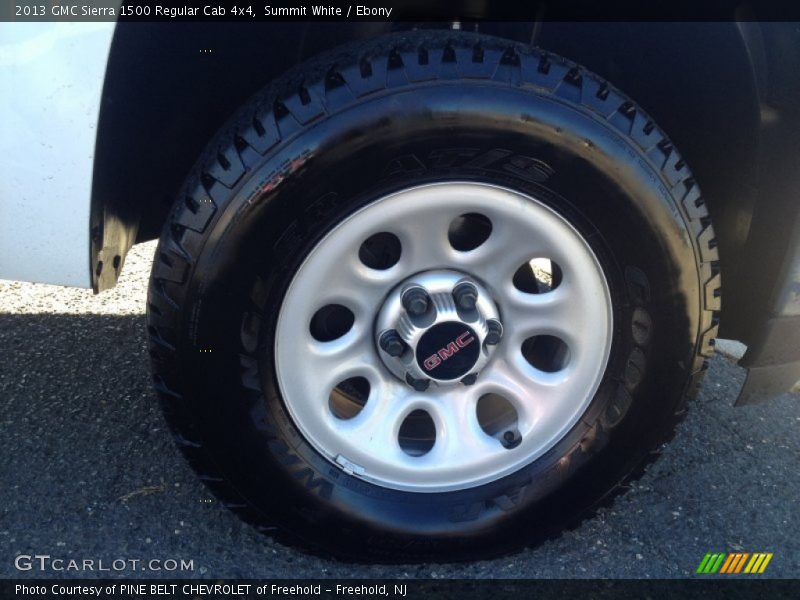 Summit White / Ebony 2013 GMC Sierra 1500 Regular Cab 4x4