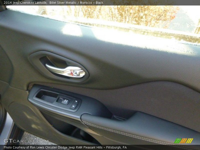 Billet Silver Metallic / Morocco - Black 2014 Jeep Cherokee Latitude