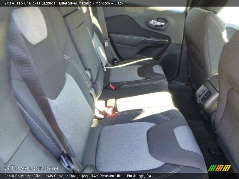 Billet Silver Metallic / Morocco - Black 2014 Jeep Cherokee Latitude