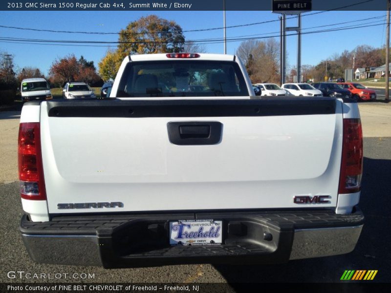 Summit White / Ebony 2013 GMC Sierra 1500 Regular Cab 4x4
