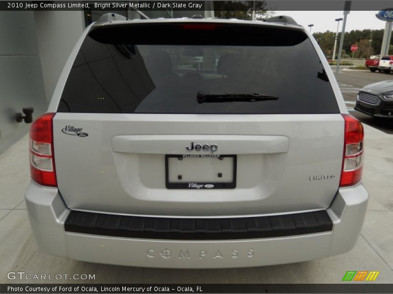 Bright Silver Metallic / Dark Slate Gray 2010 Jeep Compass Limited