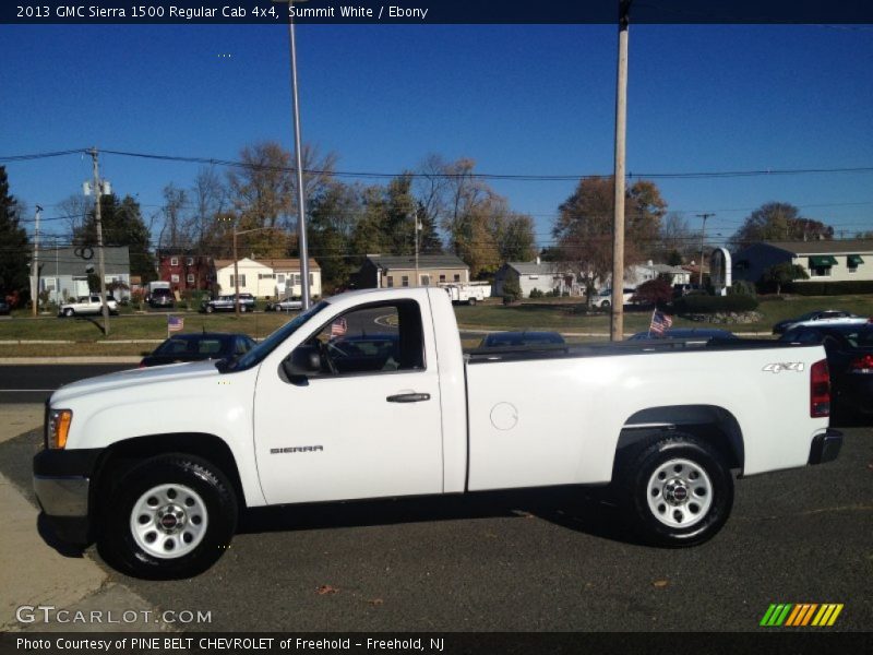  2013 Sierra 1500 Regular Cab 4x4 Summit White