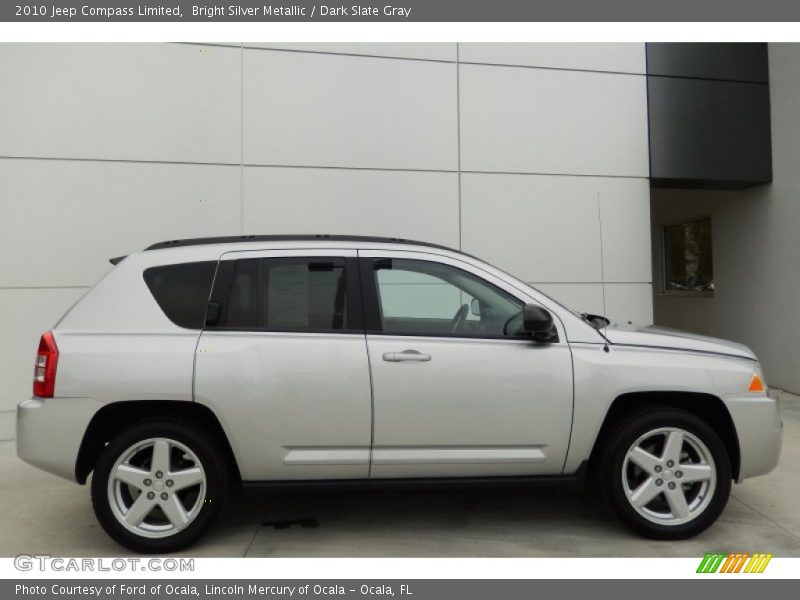 Bright Silver Metallic / Dark Slate Gray 2010 Jeep Compass Limited