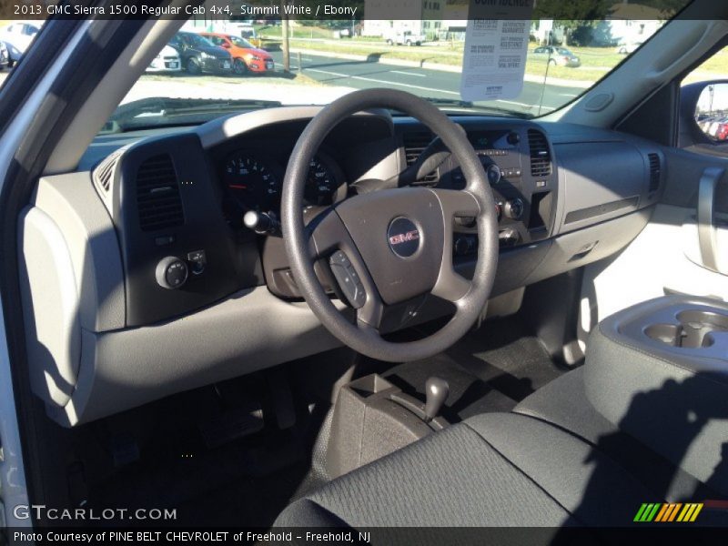 Summit White / Ebony 2013 GMC Sierra 1500 Regular Cab 4x4