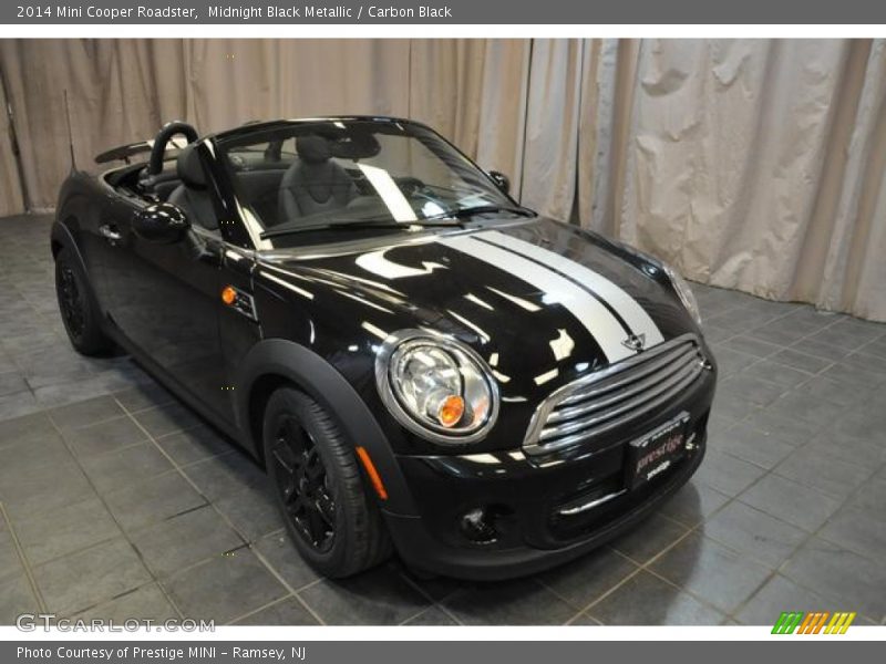 Midnight Black Metallic / Carbon Black 2014 Mini Cooper Roadster