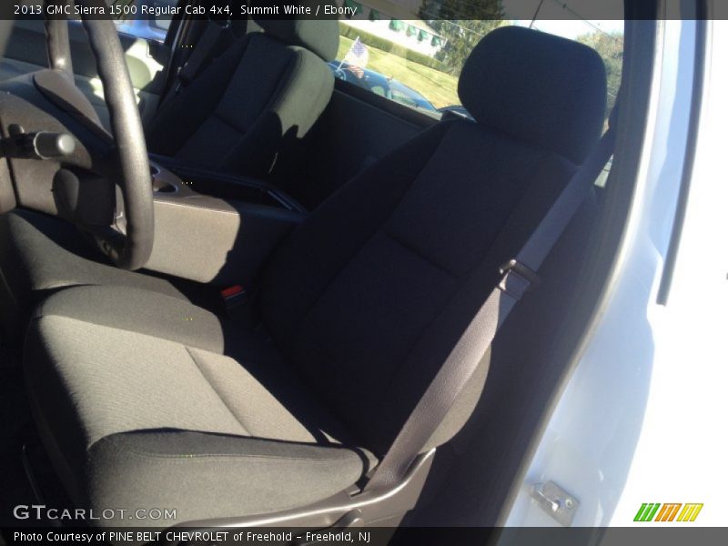 Summit White / Ebony 2013 GMC Sierra 1500 Regular Cab 4x4