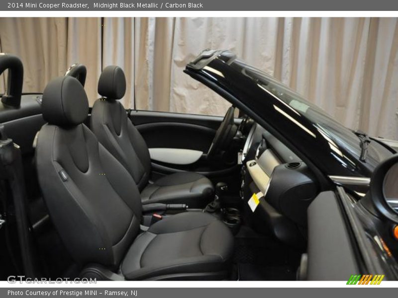 Midnight Black Metallic / Carbon Black 2014 Mini Cooper Roadster
