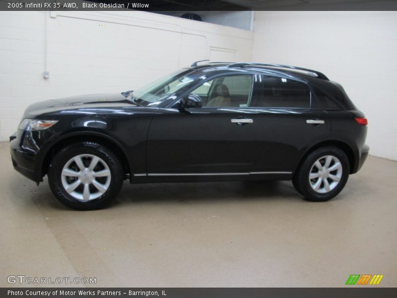 Black Obsidian / Willow 2005 Infiniti FX 35 AWD