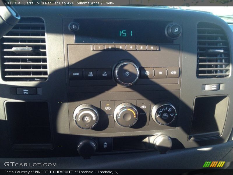 Summit White / Ebony 2013 GMC Sierra 1500 Regular Cab 4x4