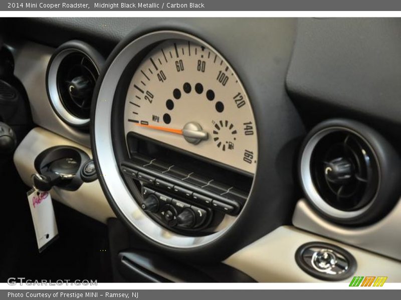 Midnight Black Metallic / Carbon Black 2014 Mini Cooper Roadster