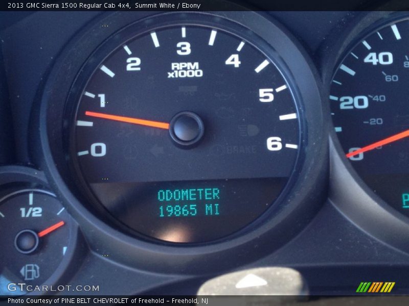 Summit White / Ebony 2013 GMC Sierra 1500 Regular Cab 4x4