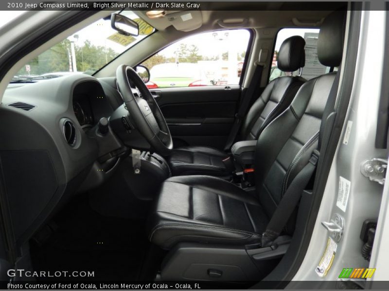 Bright Silver Metallic / Dark Slate Gray 2010 Jeep Compass Limited