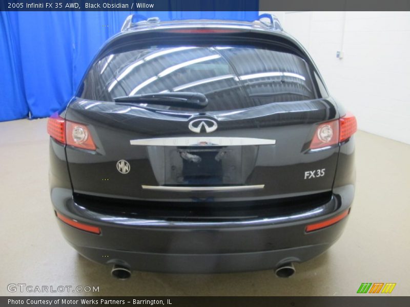 Black Obsidian / Willow 2005 Infiniti FX 35 AWD