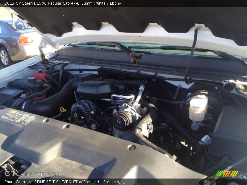 Summit White / Ebony 2013 GMC Sierra 1500 Regular Cab 4x4