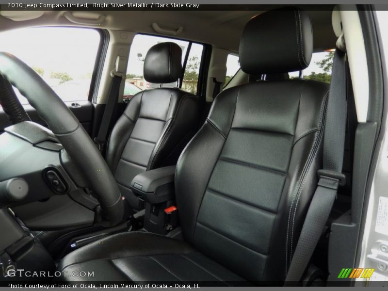 Bright Silver Metallic / Dark Slate Gray 2010 Jeep Compass Limited