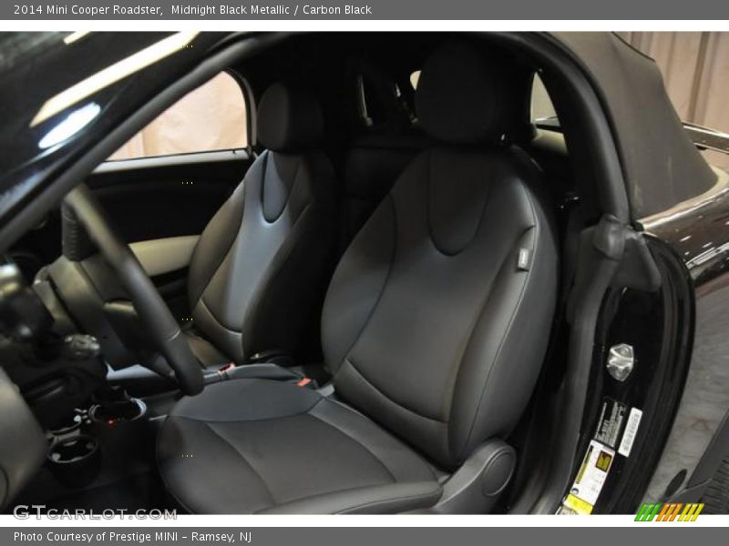 Midnight Black Metallic / Carbon Black 2014 Mini Cooper Roadster