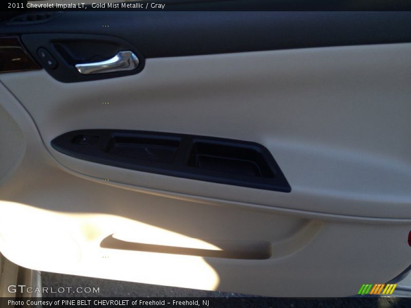 Gold Mist Metallic / Gray 2011 Chevrolet Impala LT