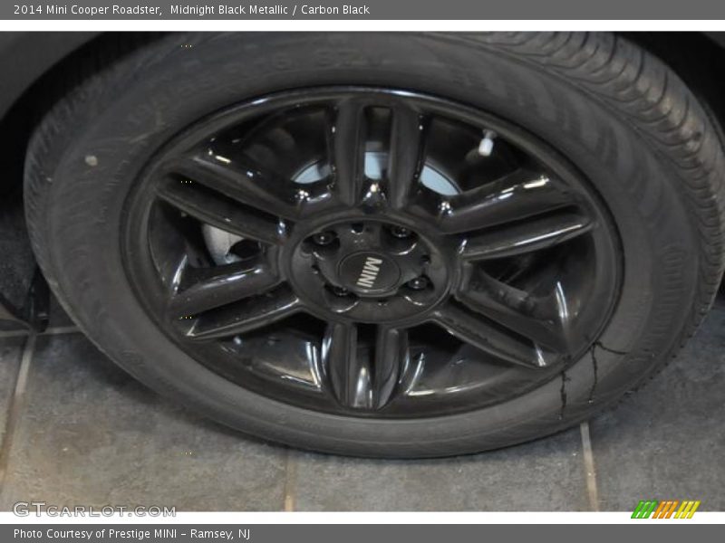 Midnight Black Metallic / Carbon Black 2014 Mini Cooper Roadster