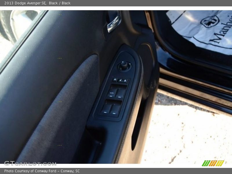 Black / Black 2013 Dodge Avenger SE