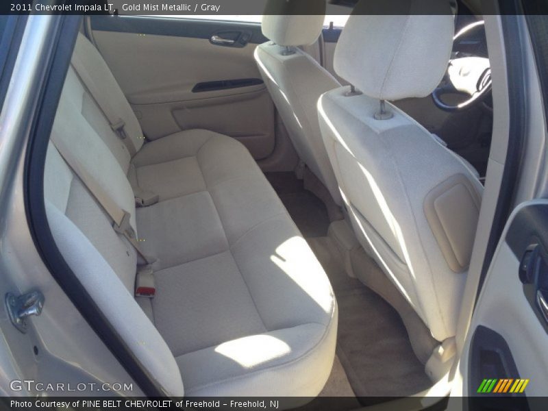 Gold Mist Metallic / Gray 2011 Chevrolet Impala LT