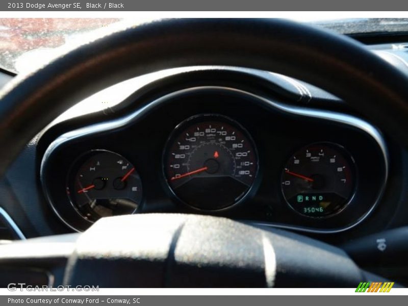 Black / Black 2013 Dodge Avenger SE