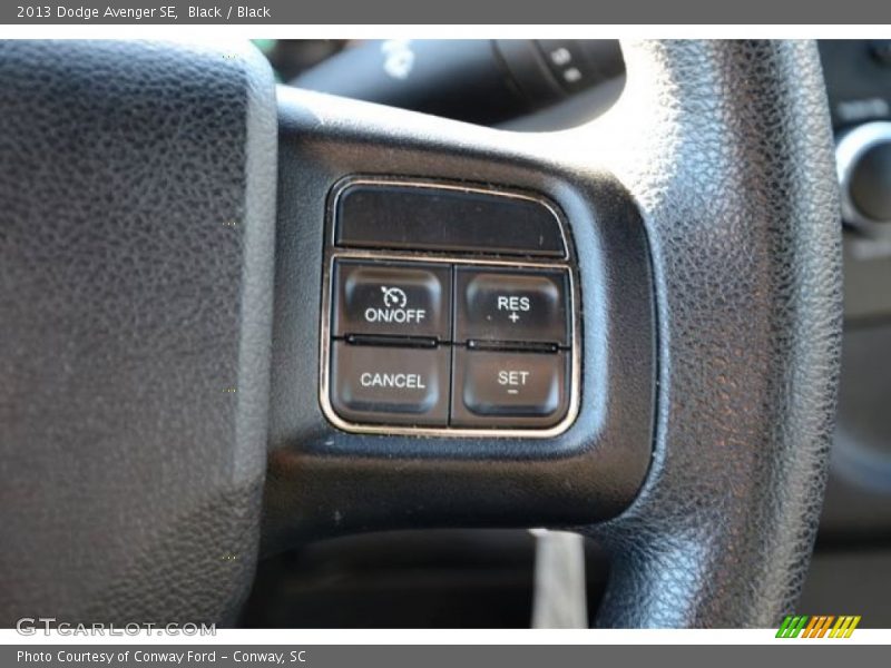 Black / Black 2013 Dodge Avenger SE