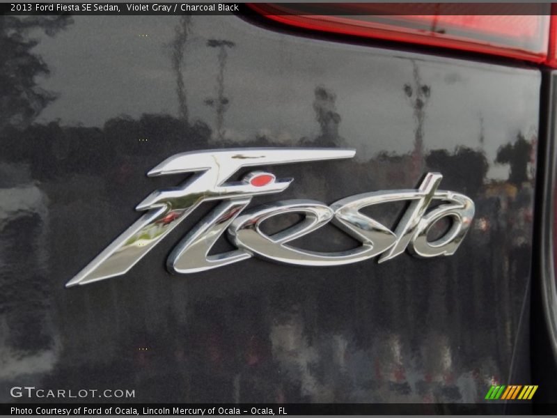 Violet Gray / Charcoal Black 2013 Ford Fiesta SE Sedan
