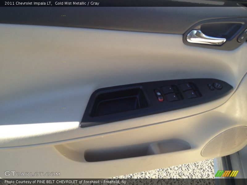Gold Mist Metallic / Gray 2011 Chevrolet Impala LT
