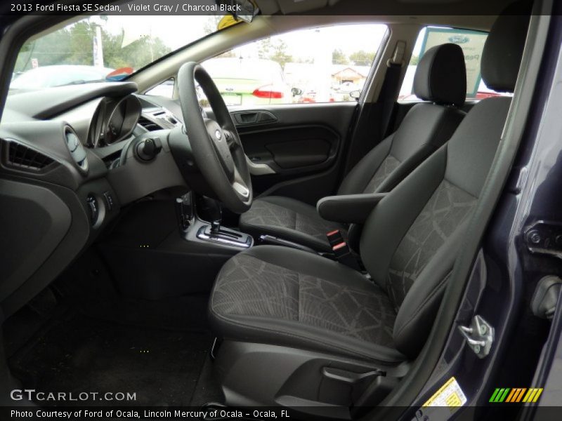 Violet Gray / Charcoal Black 2013 Ford Fiesta SE Sedan