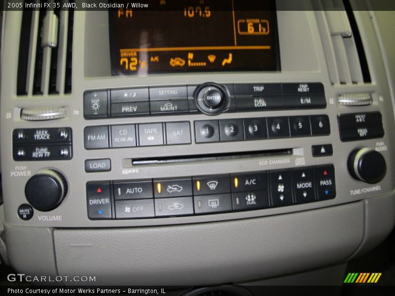 Black Obsidian / Willow 2005 Infiniti FX 35 AWD