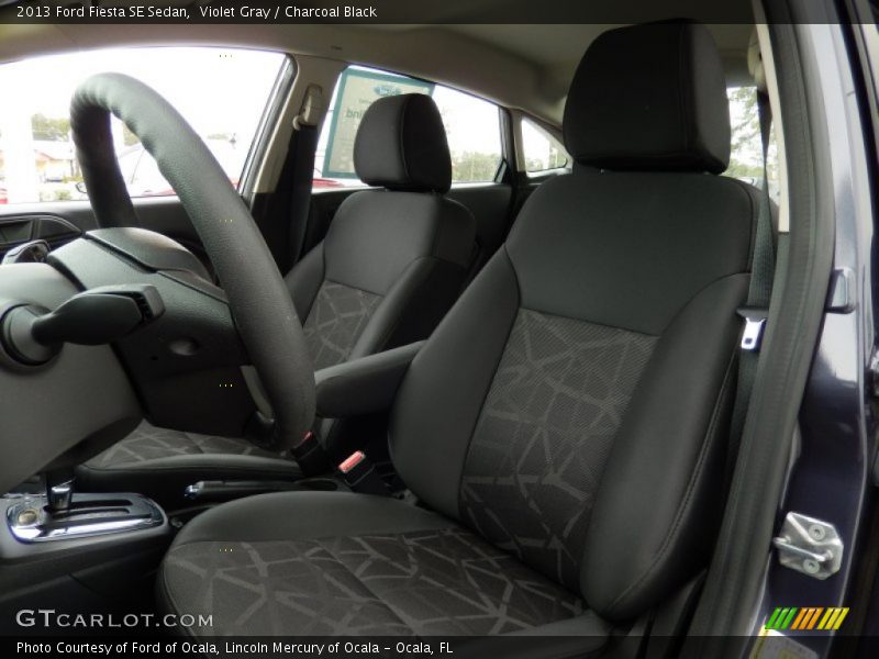 Violet Gray / Charcoal Black 2013 Ford Fiesta SE Sedan
