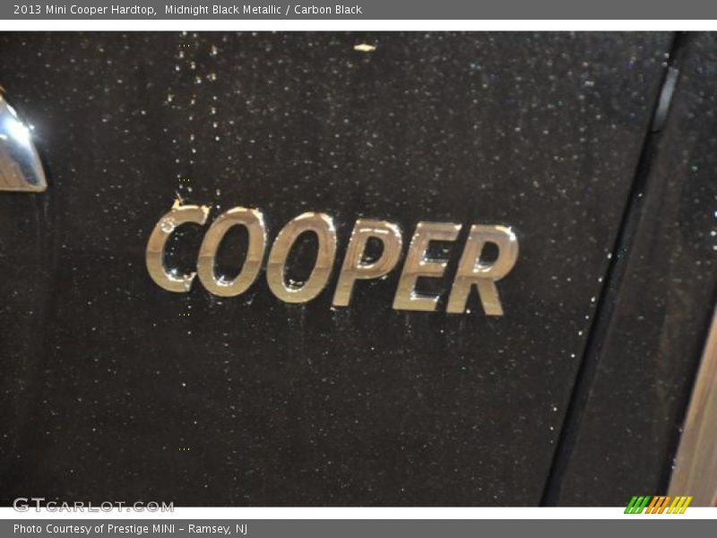 Midnight Black Metallic / Carbon Black 2013 Mini Cooper Hardtop