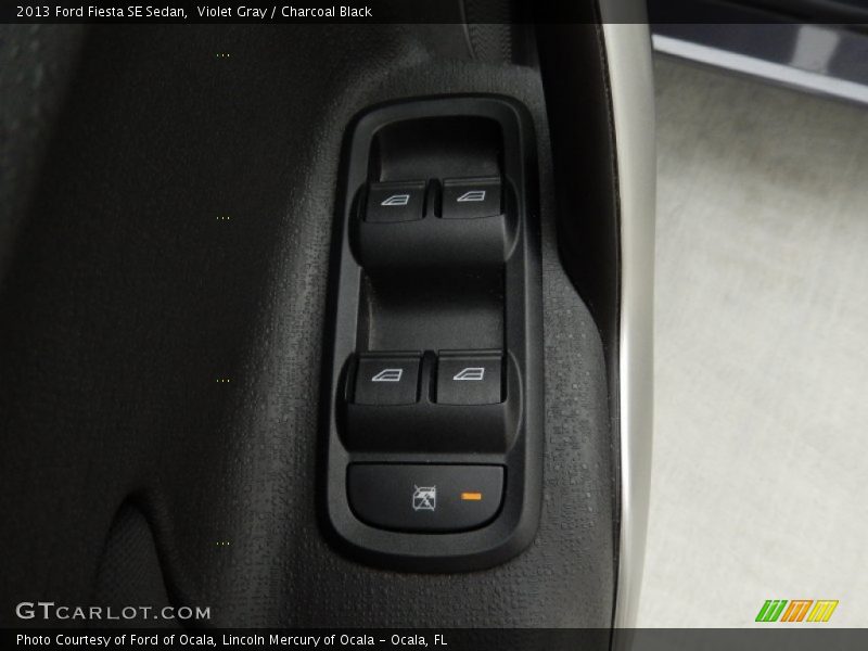 Violet Gray / Charcoal Black 2013 Ford Fiesta SE Sedan