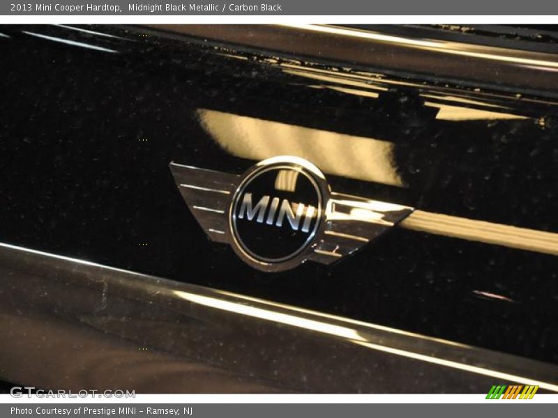 Midnight Black Metallic / Carbon Black 2013 Mini Cooper Hardtop