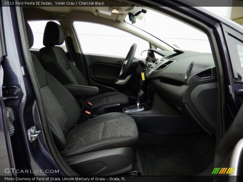 Violet Gray / Charcoal Black 2013 Ford Fiesta SE Sedan