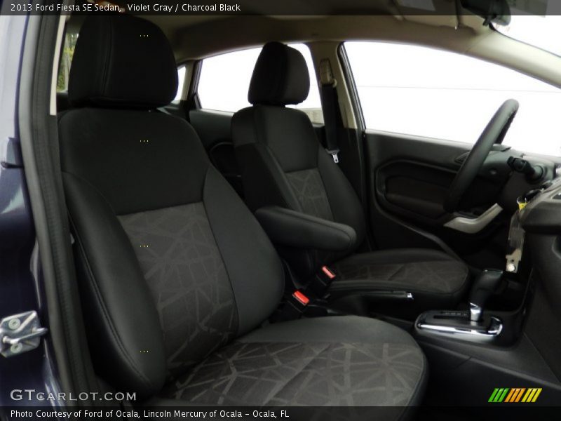 Violet Gray / Charcoal Black 2013 Ford Fiesta SE Sedan