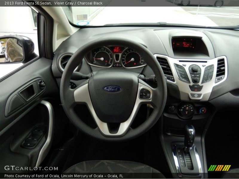 Violet Gray / Charcoal Black 2013 Ford Fiesta SE Sedan