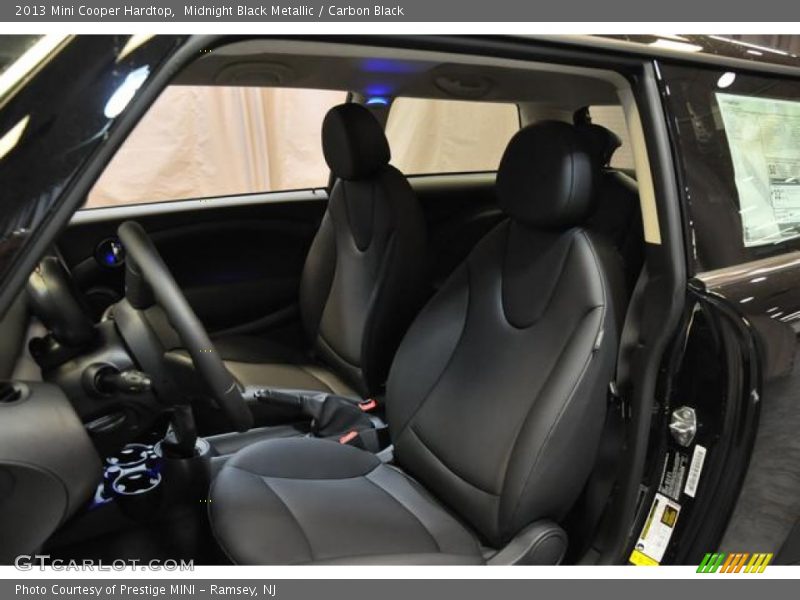 Midnight Black Metallic / Carbon Black 2013 Mini Cooper Hardtop