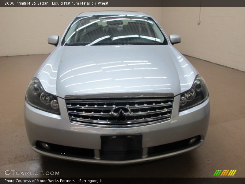 Liquid Platinum Metallic / Wheat 2006 Infiniti M 35 Sedan