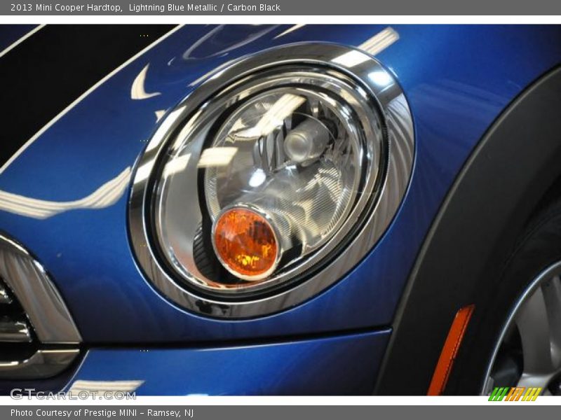 Lightning Blue Metallic / Carbon Black 2013 Mini Cooper Hardtop