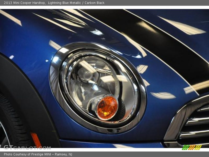 Lightning Blue Metallic / Carbon Black 2013 Mini Cooper Hardtop