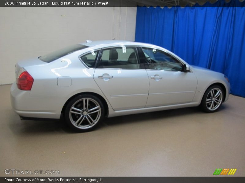 Liquid Platinum Metallic / Wheat 2006 Infiniti M 35 Sedan